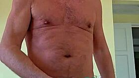 The soft cotton shorts felt amazing on his fat boner, making him let it fly.