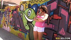 khloe kush rides extremely huge black cock