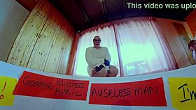 Dominatrix mistress april dominates girl from ipanema with double fisting