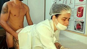 Does The Nurse Witness Unforgettable Erection In Front?