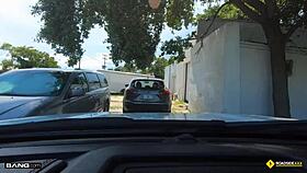 Roadside - thick blonde milf fucked by roadside assistance