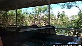 vicky vette, a big-boobed milf, vibes her pussy with a hitachi in the jacuzzi