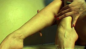 mckensie arches to lick feet