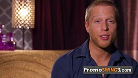 swingers share intimate moments in the orgy