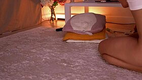 using a dildo and vibrator on me