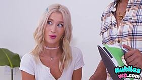 sweet shy blonde petite pornstar emma rosie expresses interest in getting creampied in reality fucking