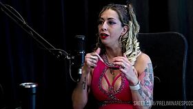 Julia Fontanelli Moments In Podcast With Bia Hot Part 2