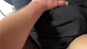 Helped hot milf choose tights