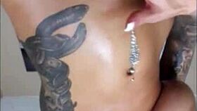 Oiled-Up Teen Karma Rx Rides Sybian to Orgasm