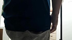 Hot mature woman in the kitchen