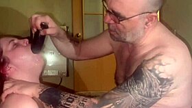 Intense Spit And Cum On Face Deepthroat Piss Shower!