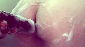 he slips his huge cock into her perfect ass without her noticing, her wet pussy dripping