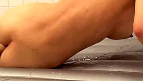 Uncensored japanese soapy nuru gel massage sex by old guy with petite 18+ teen 18+