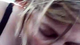 Bbw Liz gives roadside blowjob again 😘