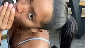 Amateur Couple's Deepthroat Session With Huge Cock Ends In Facial