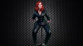 Mature catwoman licks my kitty