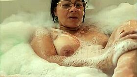 Golden Shower Drenches BBW Latina MILF's Curves