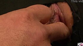 Japanese chick Ayaka Minamino feels overwhelming passion taking dick through ripped jeans in uncensored scene