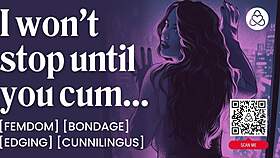 Asmr Audio Porn Femdom Fucks Her Submissive Male On A First Date - Bondage & Edging - Erotic Audio Roleplay