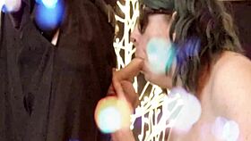 fulfilling his ultimate fantasy in a dreamlike scenario