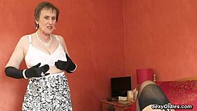 british mature lesbians strapon toying each other