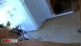 Beautiful natural redhead fucked and anal sex by two big dicks 😍