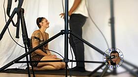 Ella in season 4 bts, sloppy monster cock blowjob