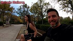 Showing a condom to a stranger gone sexual