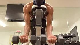 Work out strong biceps and back to lift the ladies during sex