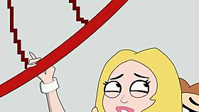 She lets him fuck her ass, now that's all he wants