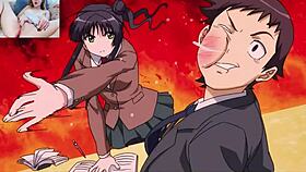 Can you believe it? The student just fucked his classmate girl right there in the classroom!