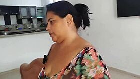 Stepmother With Big Ass Craves Good Cock And Ends Up Fucking Stepson's Friend