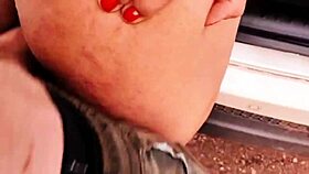 i got caught with car and received anal surprise outdoors