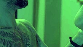 Two foot goddesses dominate one dirty old man