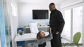 i fucked my big tit boss with her huge black cock