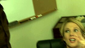 Blonde Cougar With Big Tits Gets Shaved Pussy Stuffed Deep By Monster Cock