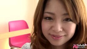 Naughty Japanese Girl Mirei Oomori Rubs Her Hairy Pussy Uncensored!