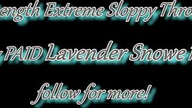 Extreme facefuck for anime babe