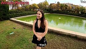 Showing a condom to a stranger gone sexual