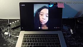 Passionate Spanish MILF actress fucks fan on webcam, Leyva Hot CTDX