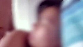 Me and my roommate get caught in a steamy homemade session