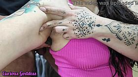 curious goddess licking and fucking hot milfs armpits