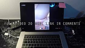 Passionate Spanish MILF actress fucks fan on webcam, Leyva Hot CTDX