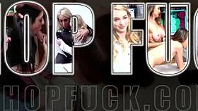 Big Tits Teen Thief Fucked Hard In Front Of Shocked Woman At Shop