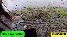 dean and dan's double pussy pounding of petite serina gomez in prague