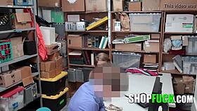 Big Tits Teen Thief Fucked Hard In Front Of Shocked Woman At Shop