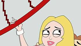 She lets him fuck her ass, now that's all he wants