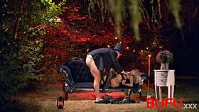 Bufu Xxx Veronica Leal Has Very Rough Anal Sex On Halloween Night