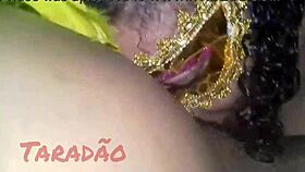 naughty latina sucking and drooling on my huge cock pov