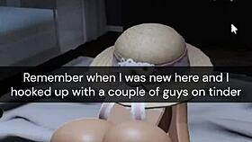 College Slut Cheats On Boyfriend With Tinder Date